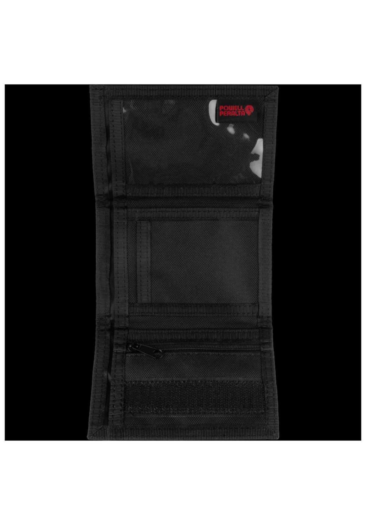 Powell-Peralta Winged Ripper Trifold Velcro Wallet red – Back view