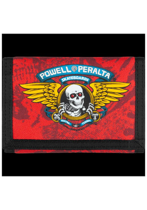 Winged Ripper Trifold Velcro red Vorderansicht