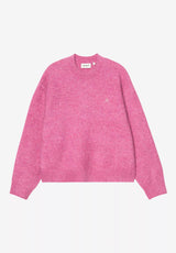 Carhartt WIP W' Curtis Suéter tangledhortensia – Vista frontal