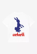 Carhartt WIP W' Framework T-shirt white – Vue de face