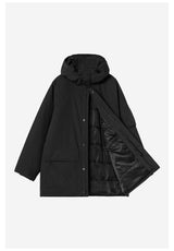 Stanwood Parka black Closeup1