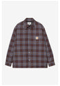 Baird Shirt Jac bairdcheck-palisander Vorderansicht