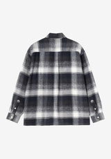 Carhartt WIP Esterson Camisa estersoncheck-darknavy – Vista trasera