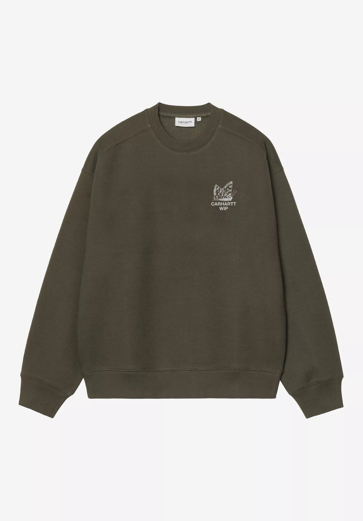Carhartt WIP Hourglass Sweatshirt cypress-stonewashed – Vue de dos