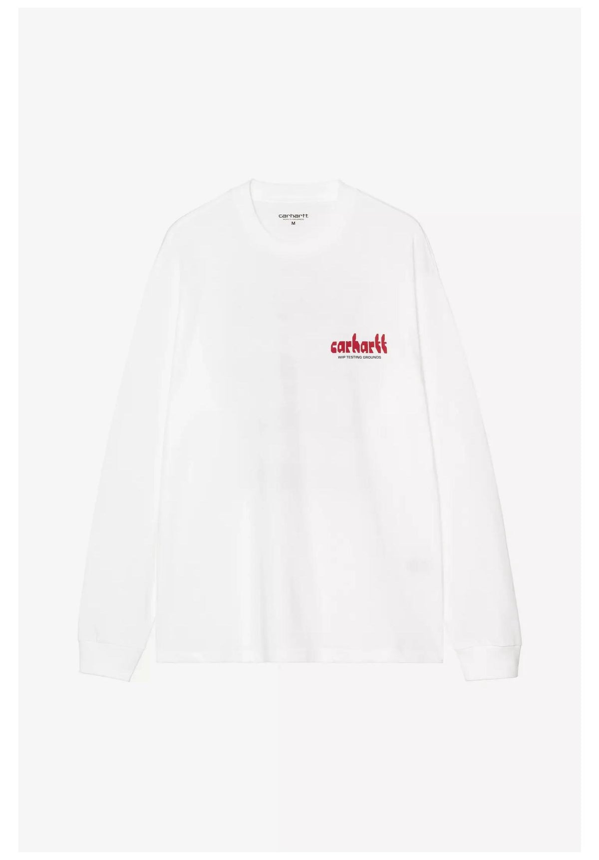 Carhartt WIP Framework Longsleeve white – Back view