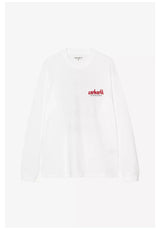 Carhartt WIP Framework Longsleeve white – Back view