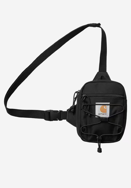 Carhartt WIP Kickflip Shoulder Bag Sac black – Vue de face