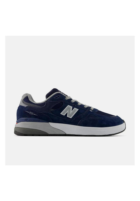 New Balance Numeric 933 Andrew Reynolds WIDE Mens Shoes navy-white – Front view