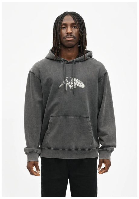Cleptomanicx Artefacts Hoodie-sweater black – Detailweergave 1