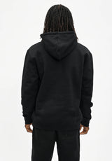 Cleptomanicx Peace Sweat à capuche black – Vue de dos