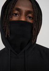Cleptomanicx Mask Sweat à capuche black – Vue de détail 1