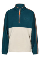 iriedaily Pahada Teddy Troyer Sweatshirt darkorion – Vue de détail 1