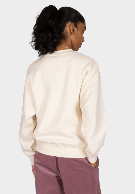 iriedaily Floodle Crew Sweatshirt undyed – Back view