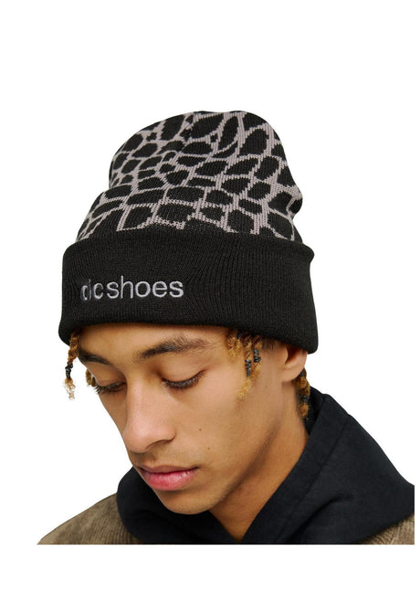 DC Shoes Snake Bit Berretto black – Vista frontale