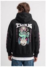 TITUS TITUS x Stinky Wetsuits Hoodie-sweater black – Achteraanzicht