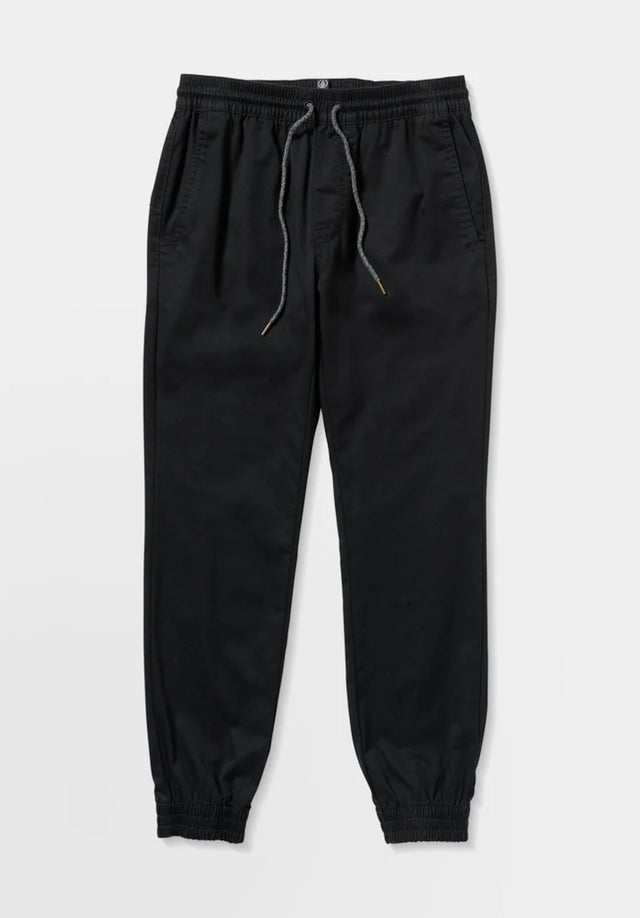 FRICKIN SLIM JOGGER black Vorderansicht