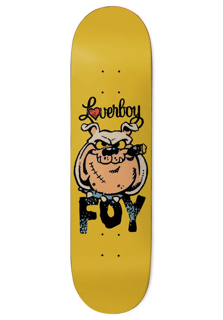 Deathwish Foy Loverboy Planche yellow – Vue de face
