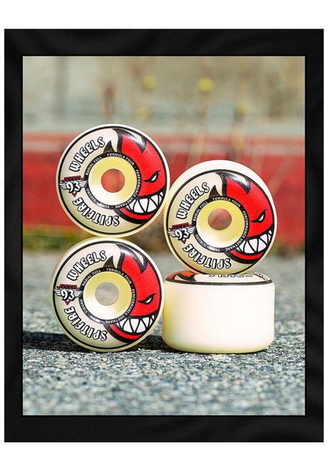 Spitfire Formula Four Radial Full 93A Wheel natural – Back view