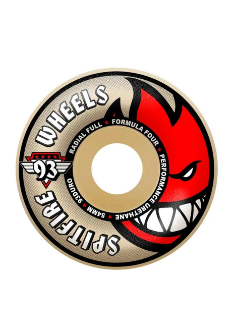 Spitfire Formula Four Radial Full 93A Wheel natural – Front view
