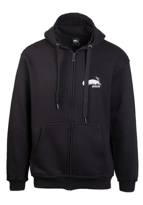 Atticus Event Zip Sudadera black – Vista frontal