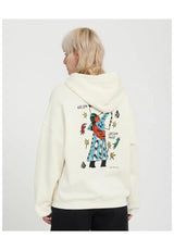 Volcom Radical Daze Up Sudadera offwhite – Vista trasera