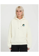 Volcom Radical Daze Up Sudadera offwhite – Vista frontal