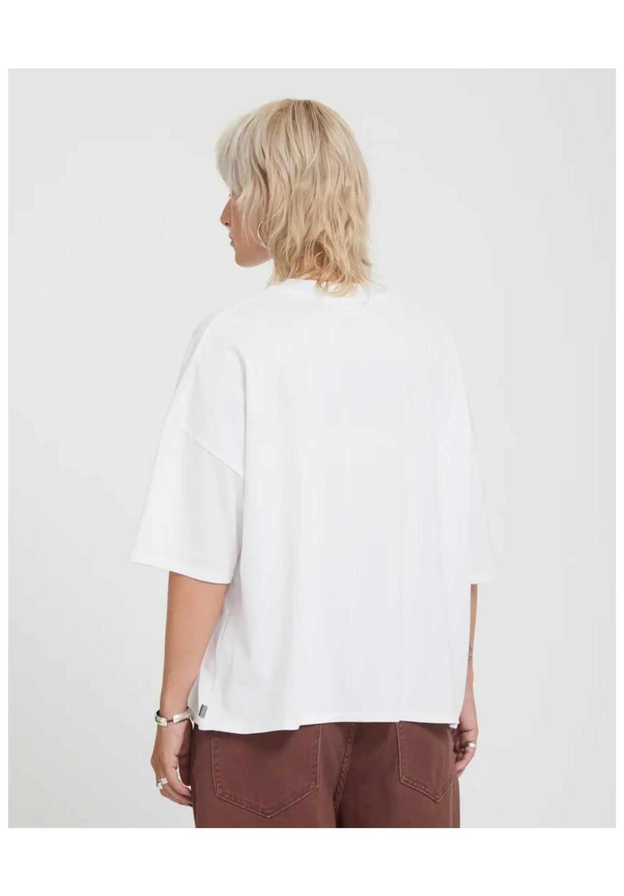 Volcom FA Ozzy 3 T-Shirt white – Back view