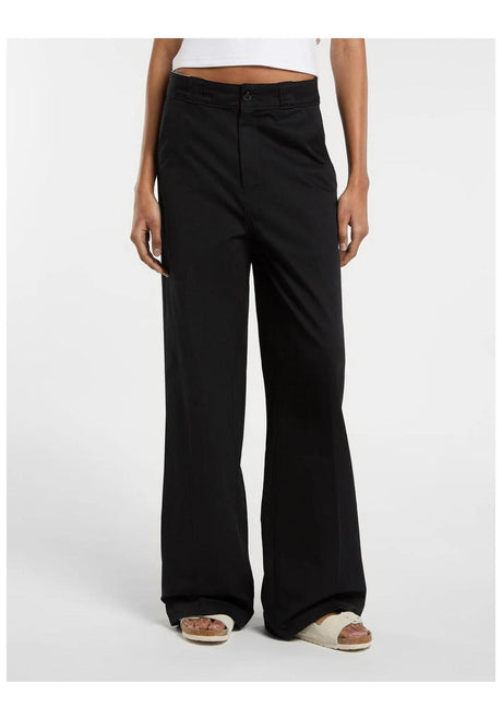 Dickies 247 Wide Leg Chino- / Cloth pants black – Front view