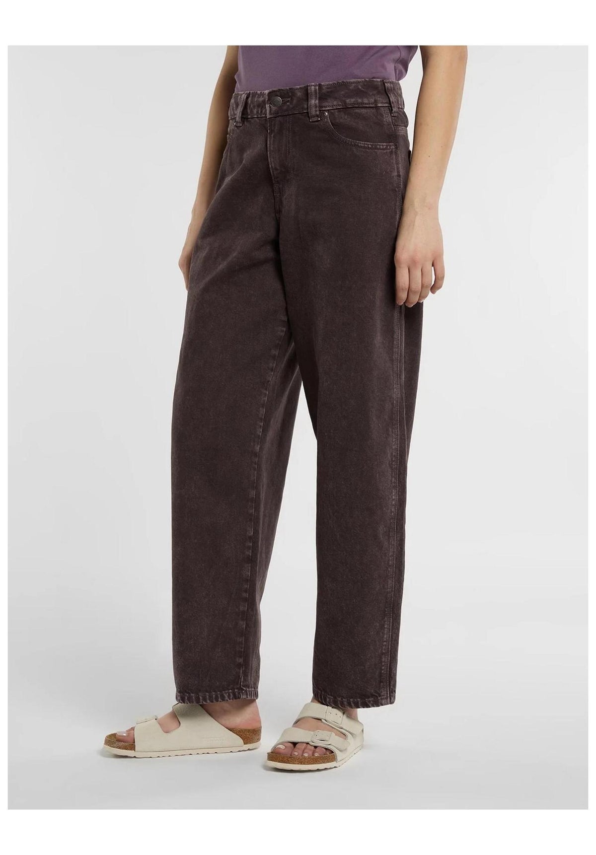 Dickies 957 Loose Tapered Work Jeans Jeans darkbrown – Vista de detalle 2