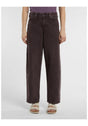 957 Loose Tapered Work Jeans darkbrown Vorderansicht