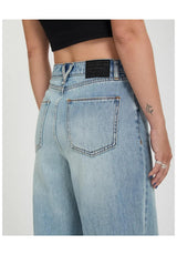 Volcom Stoned BF Hirise Jeans dustybluewash – Vista di dettaglio 1