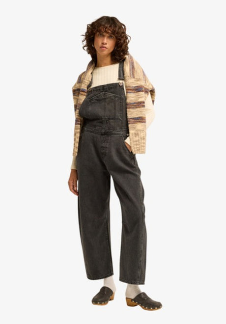 Billabong Colorado Denim Overall Overalls blackrinse – Set forfra