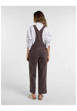 Dickies Classic Denim Bib Jeans vintageviolet – Vista trasera