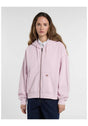Sutcliffe Cropped Zip Hoodie fragrantlilac Vorderansicht