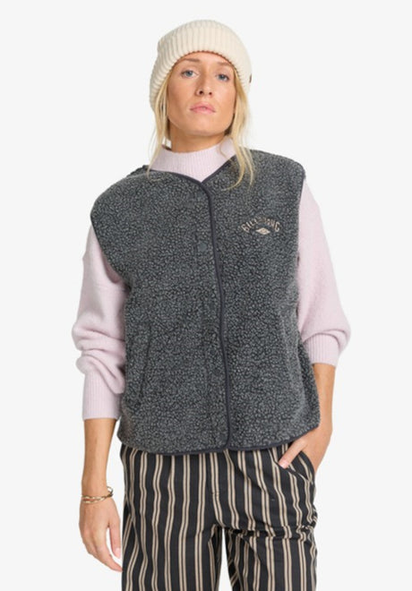 Billabong Be Happy Vest Vest blacksands – Set forfra