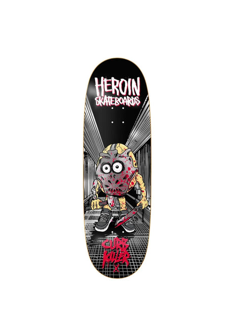 Heroin Curb Killer X Tabla multicolored – Vista frontal