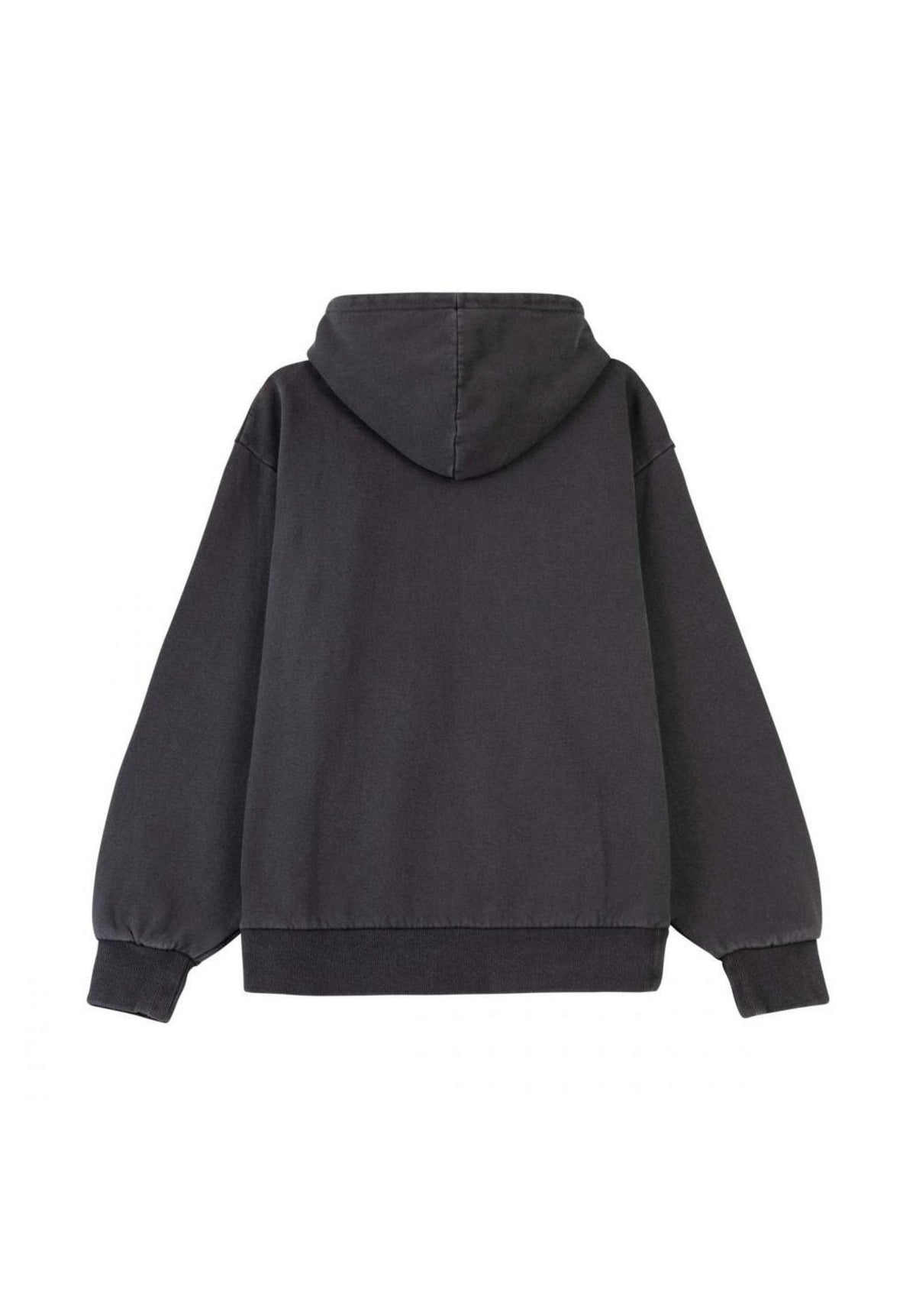 Santa-Cruz Groovy Stack Hoodie charcoalwash – Back view