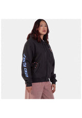 Santa-Cruz Grow Zip-Hoodie blackwash – Detail view 1
