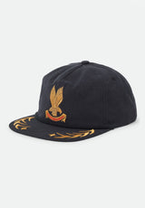 Brixton Covall Netplus Snapback Cap black – Front view