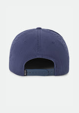 Brixton Trademark Cap washednavy – Achteraanzicht