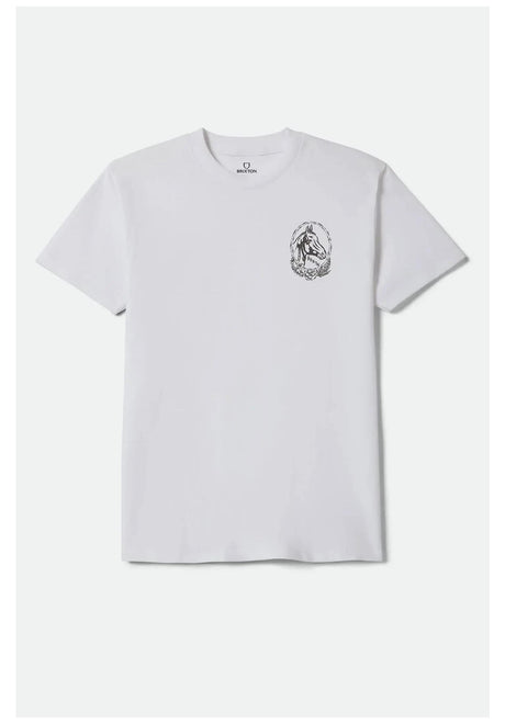 Brixton Marley T-Shirt white – Set bagfra