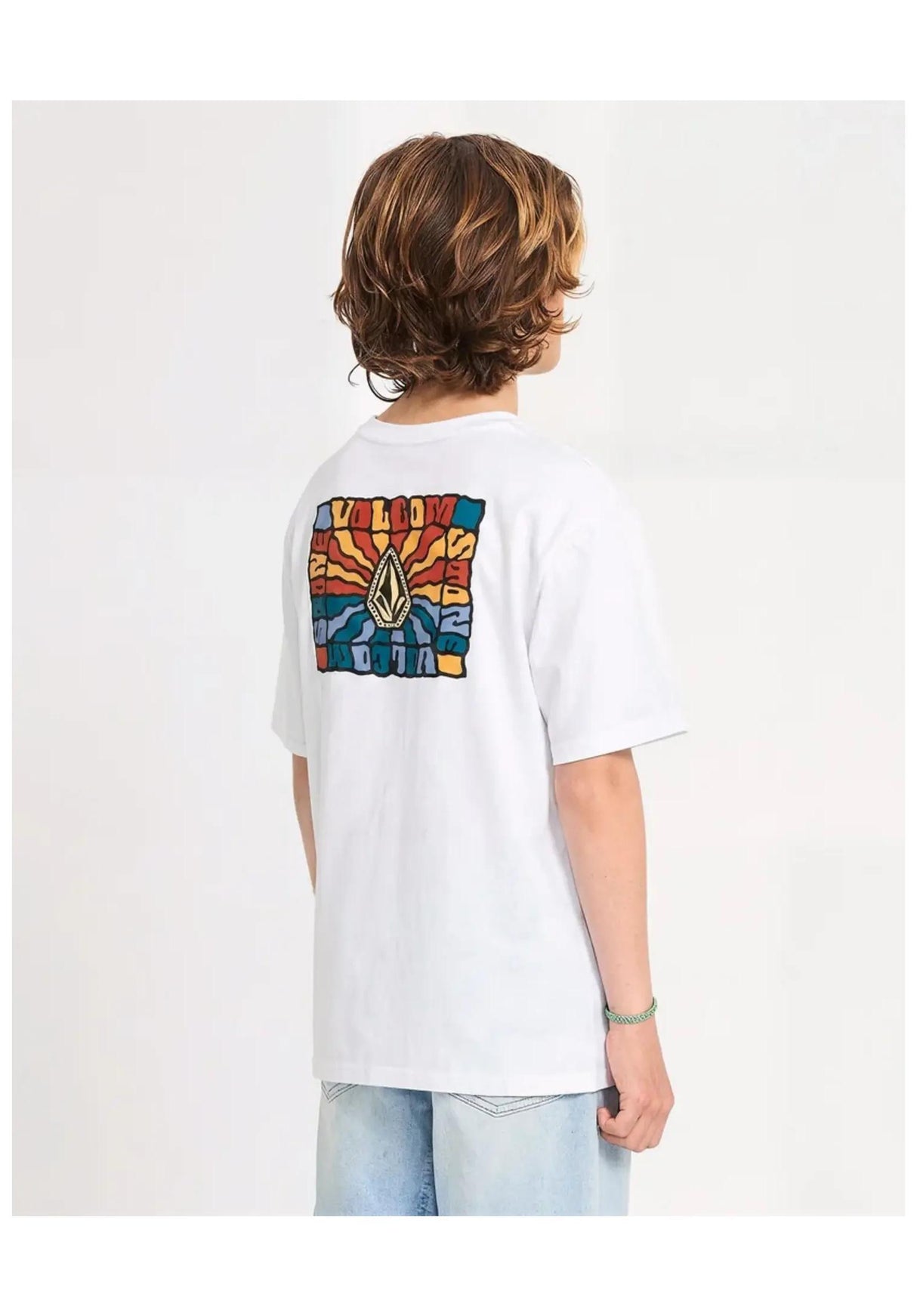 Volcom Altarium Camiseta white – Vista trasera