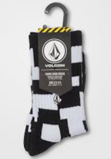 Volcom FA Carrau Youth Chaussettes white – Vue de dos