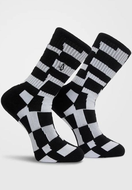 Volcom FA Carrau Youth Chaussettes white – Vue de face