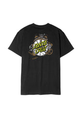 Santa-Cruz Grabke Exploding Dot T-shirt black – Vue de face