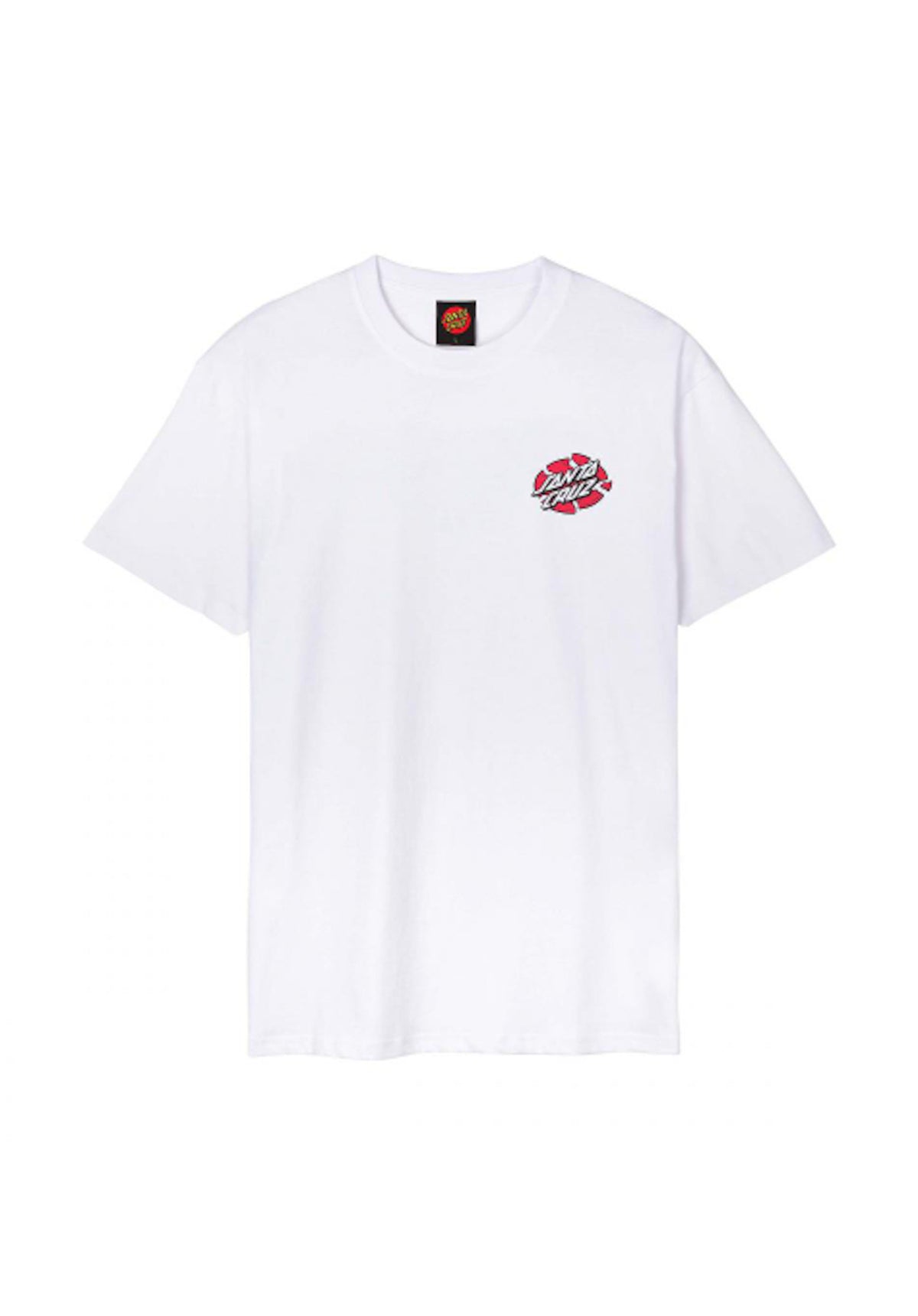 Santa-Cruz Grabke Exploding Dot T-shirt white – Vue de dos
