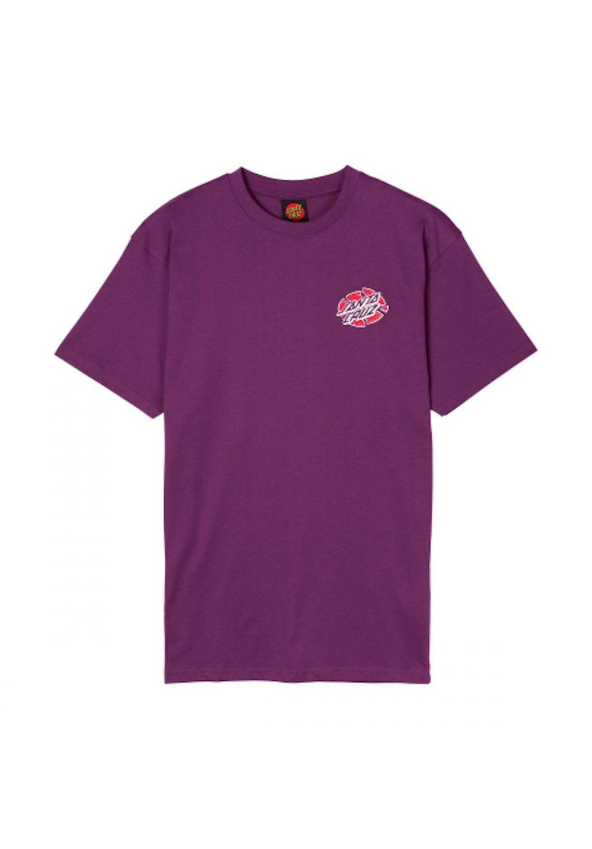 Santa-Cruz Grabke Exploding Dot T-shirt freshpurple – Vue de dos