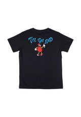 Santa-Cruz Youth Dot Guy TTE T-shirt black – Vooraanzicht