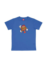 Santa-Cruz Youth Dot Guy TTE T-shirt sapphire – Achteraanzicht