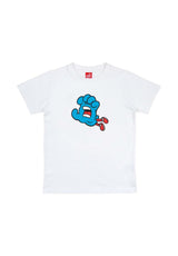 Santa-Cruz Youth Hand Dude T-Shirt white – Front view
